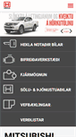 Mobile Screenshot of hekla.is